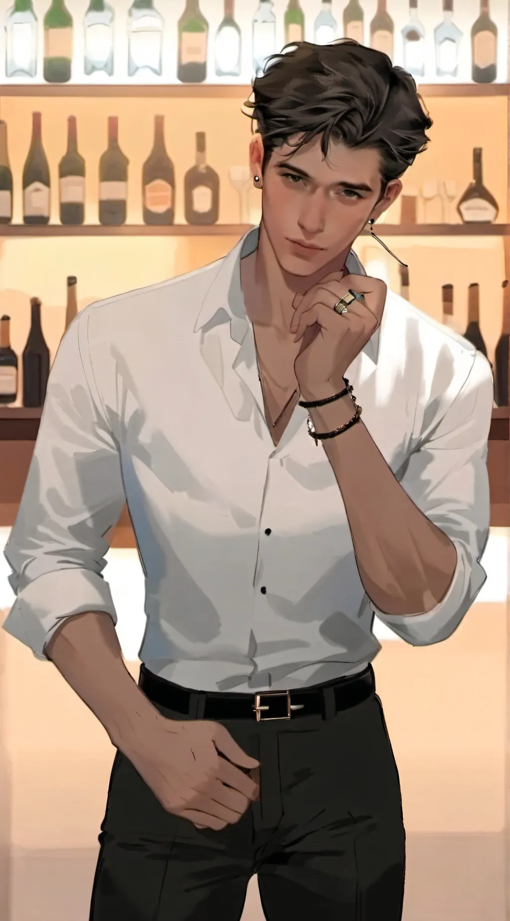 ai character: James  background