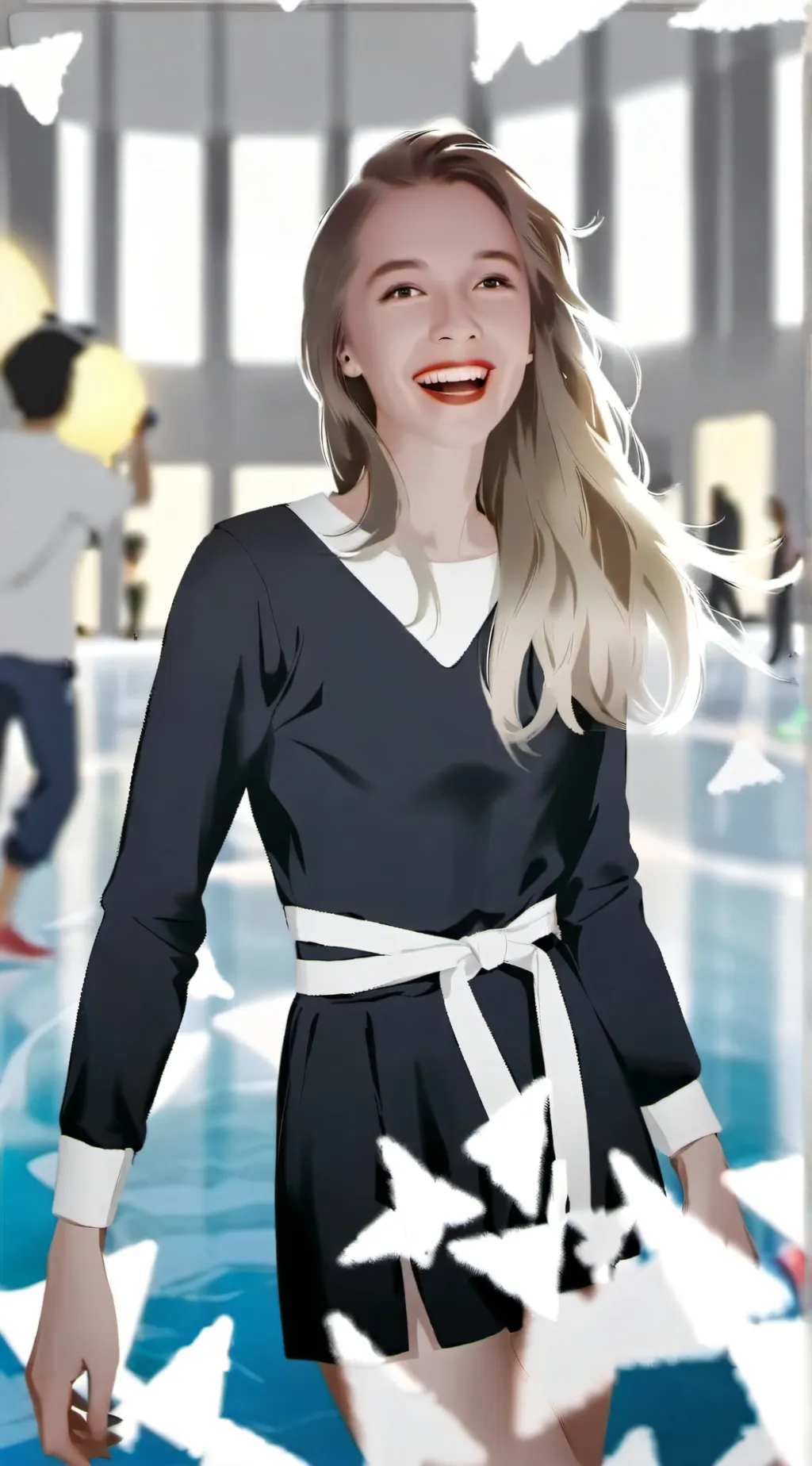 ai character: nora background