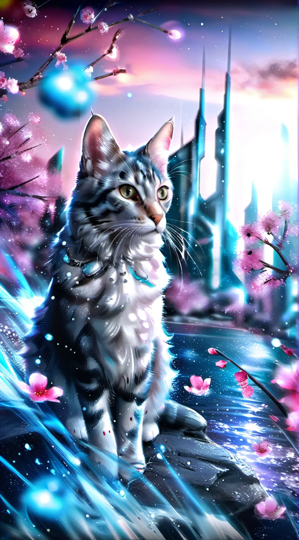 ai character: The Final Cat background