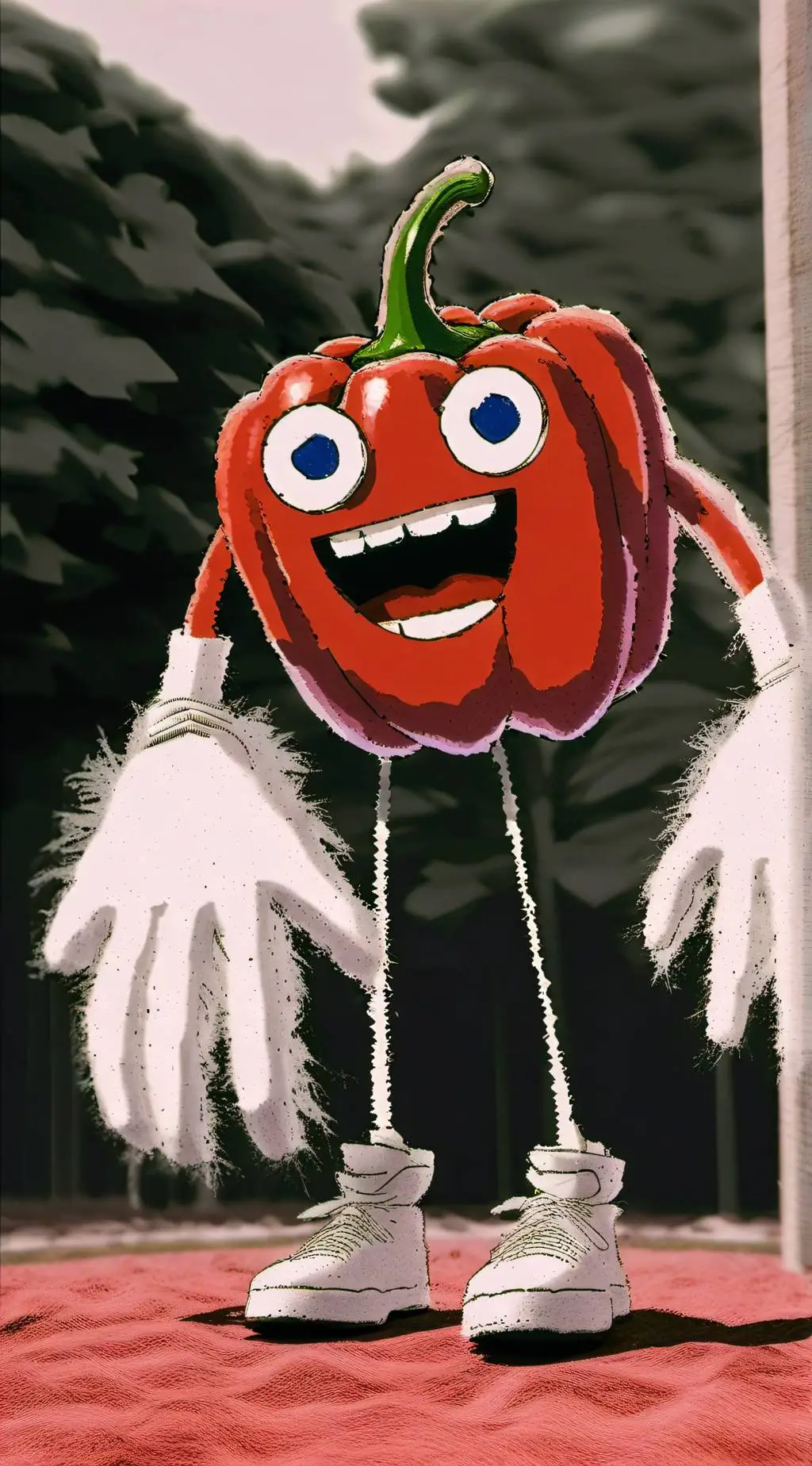 ai character: Pepperman background