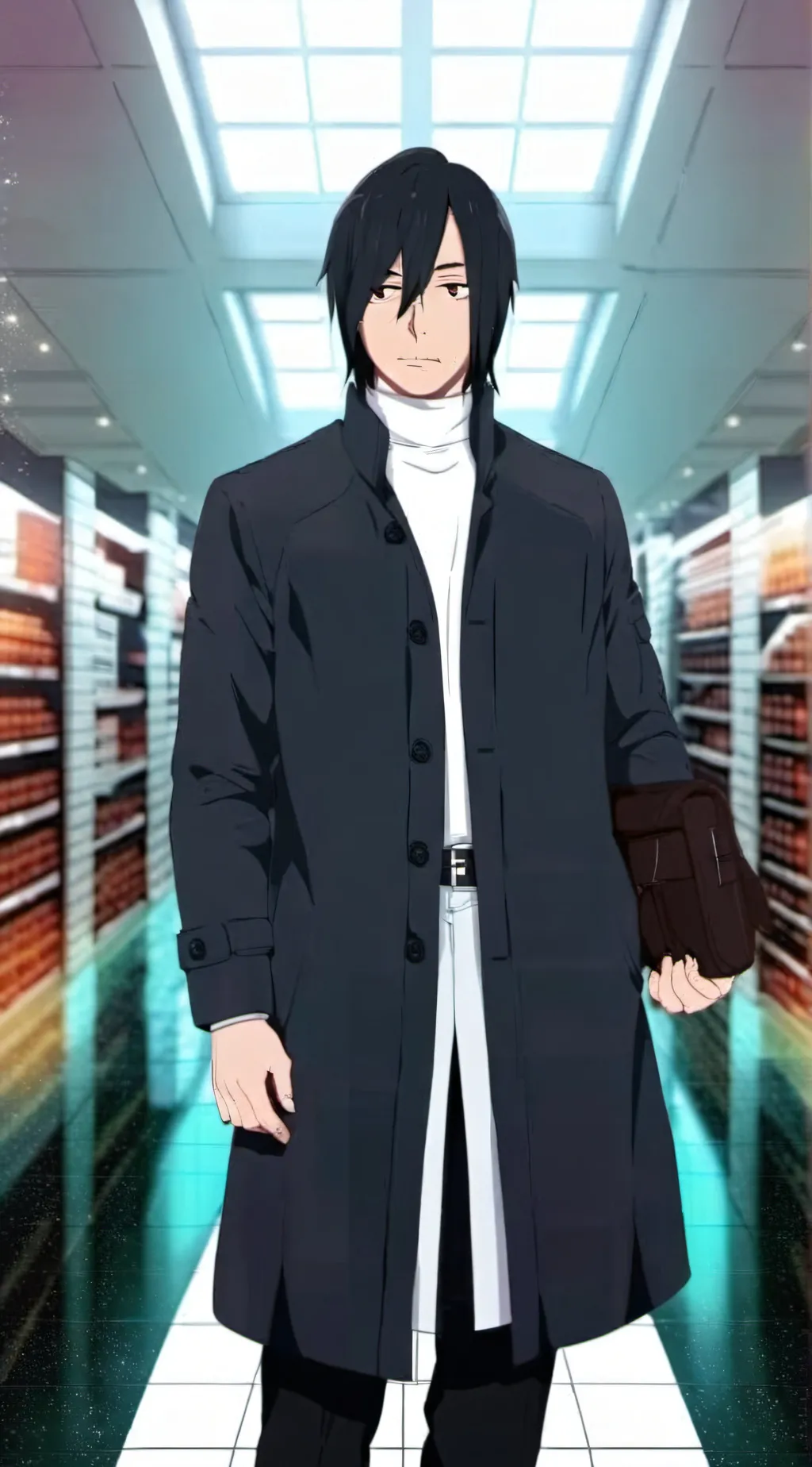 ai character: sasuke background