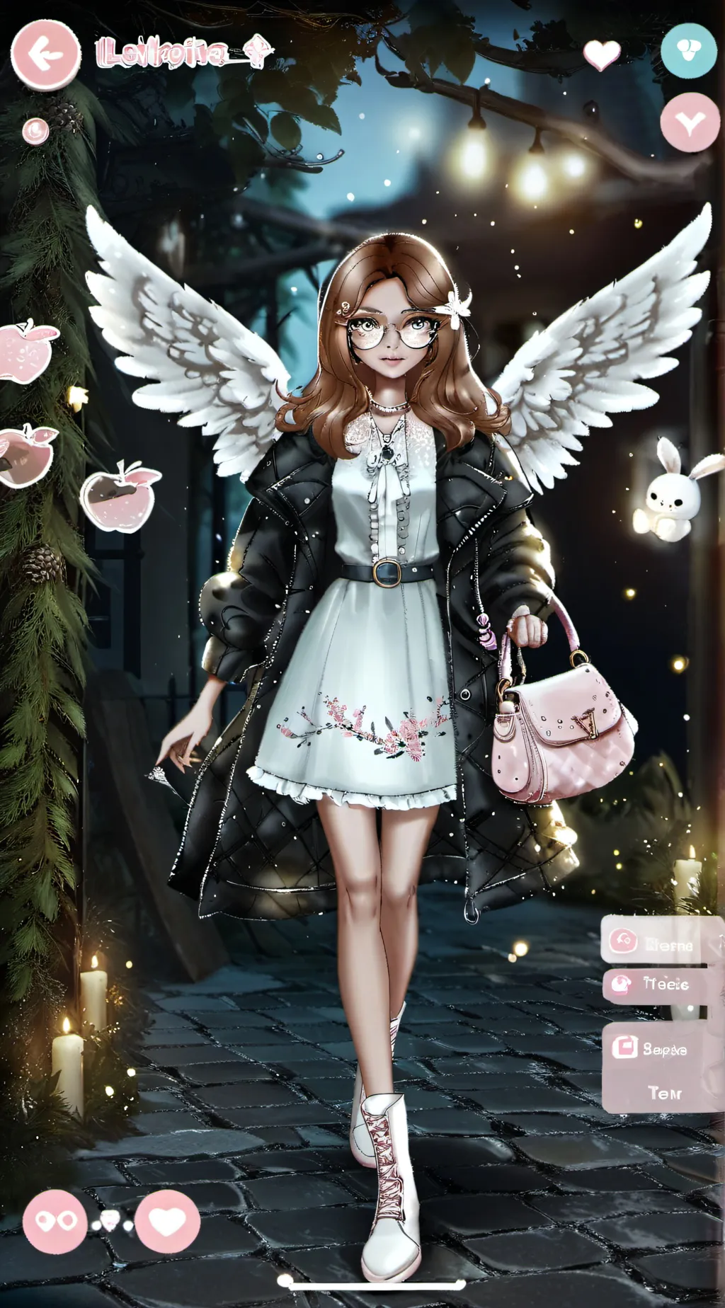 ai character: Angelina background