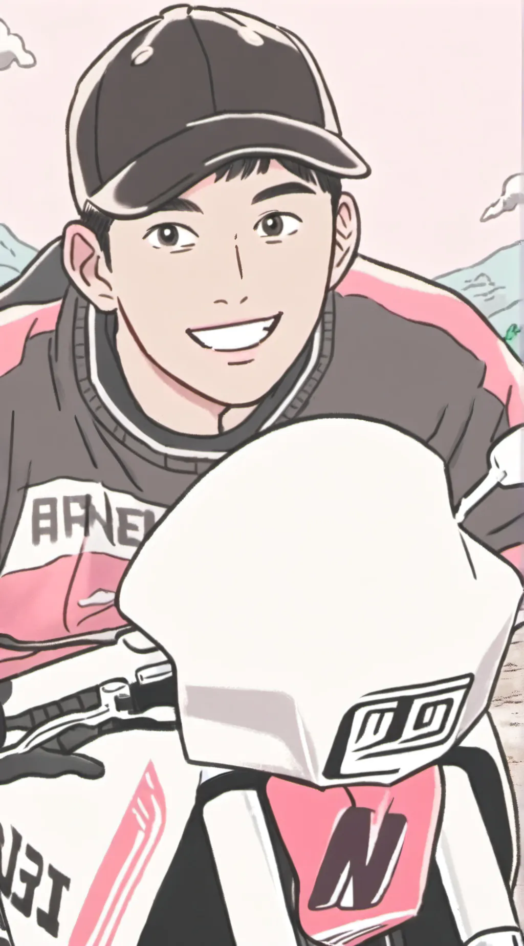 ai character: Zack Garner  background