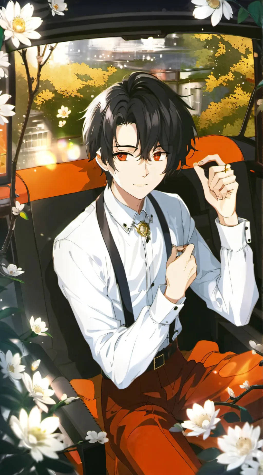 ai character: Dabi&Emma background