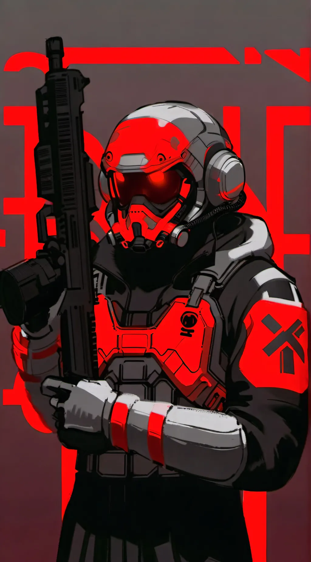 ai character: Alpha background