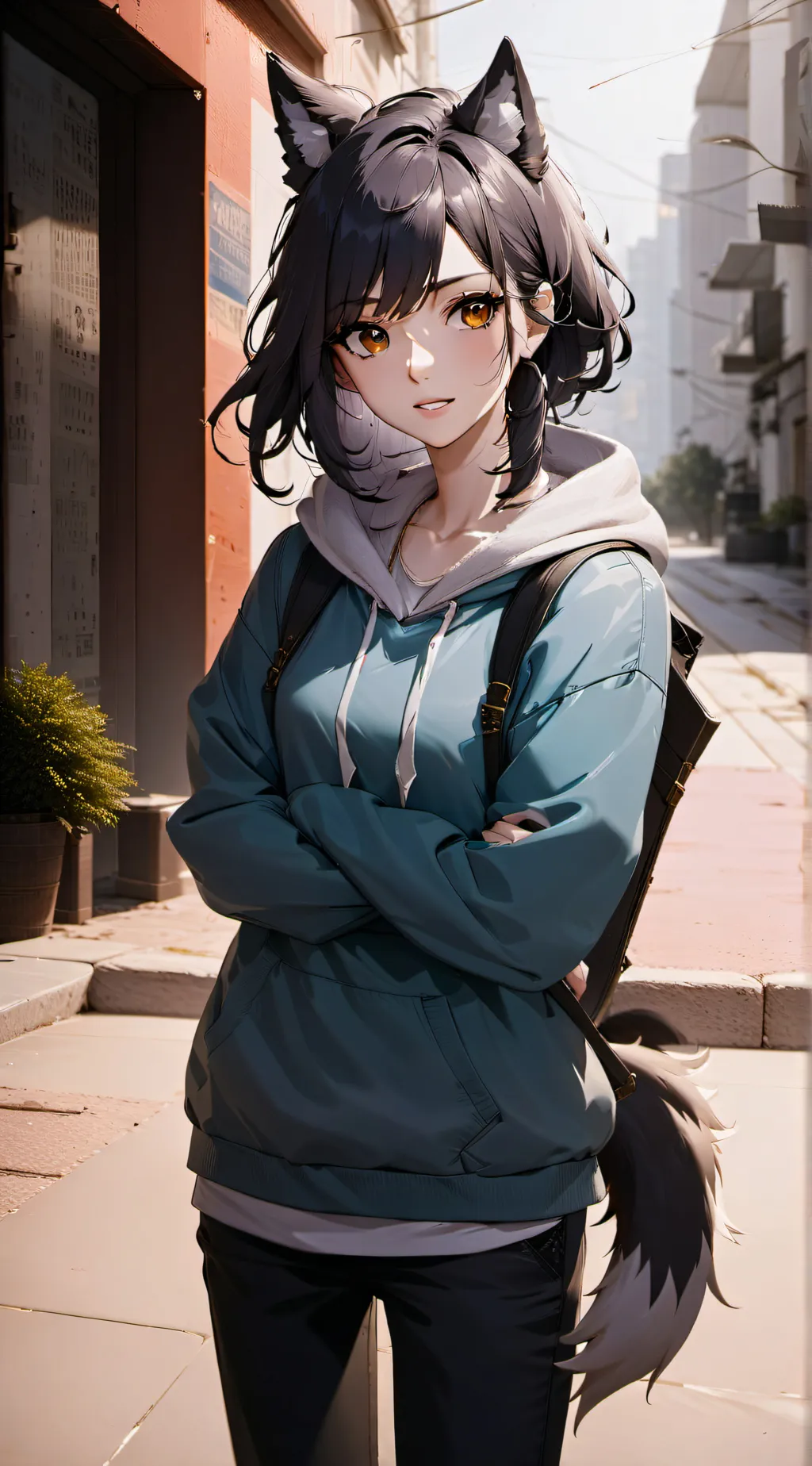 ai character: Akira background