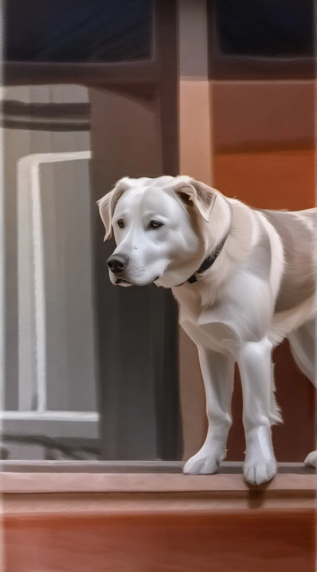 ai character: PlushBluey&friends background