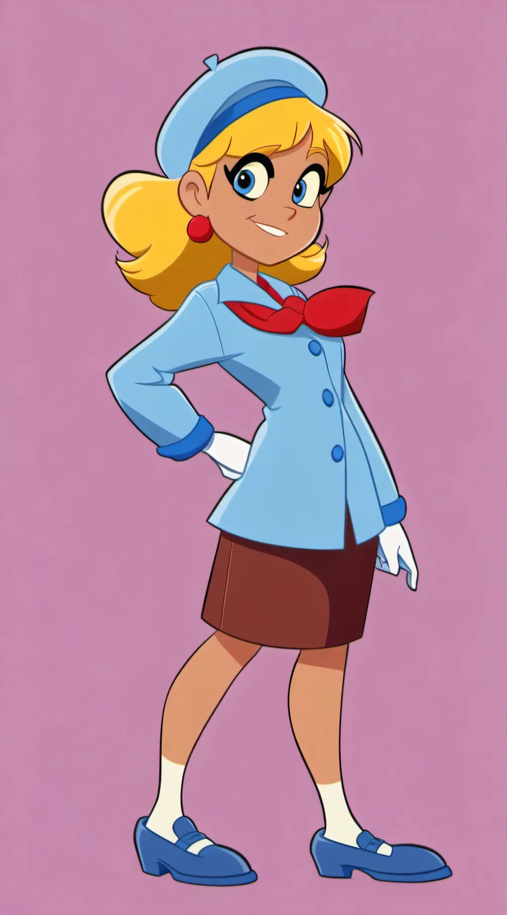 ai character: Lori loud background