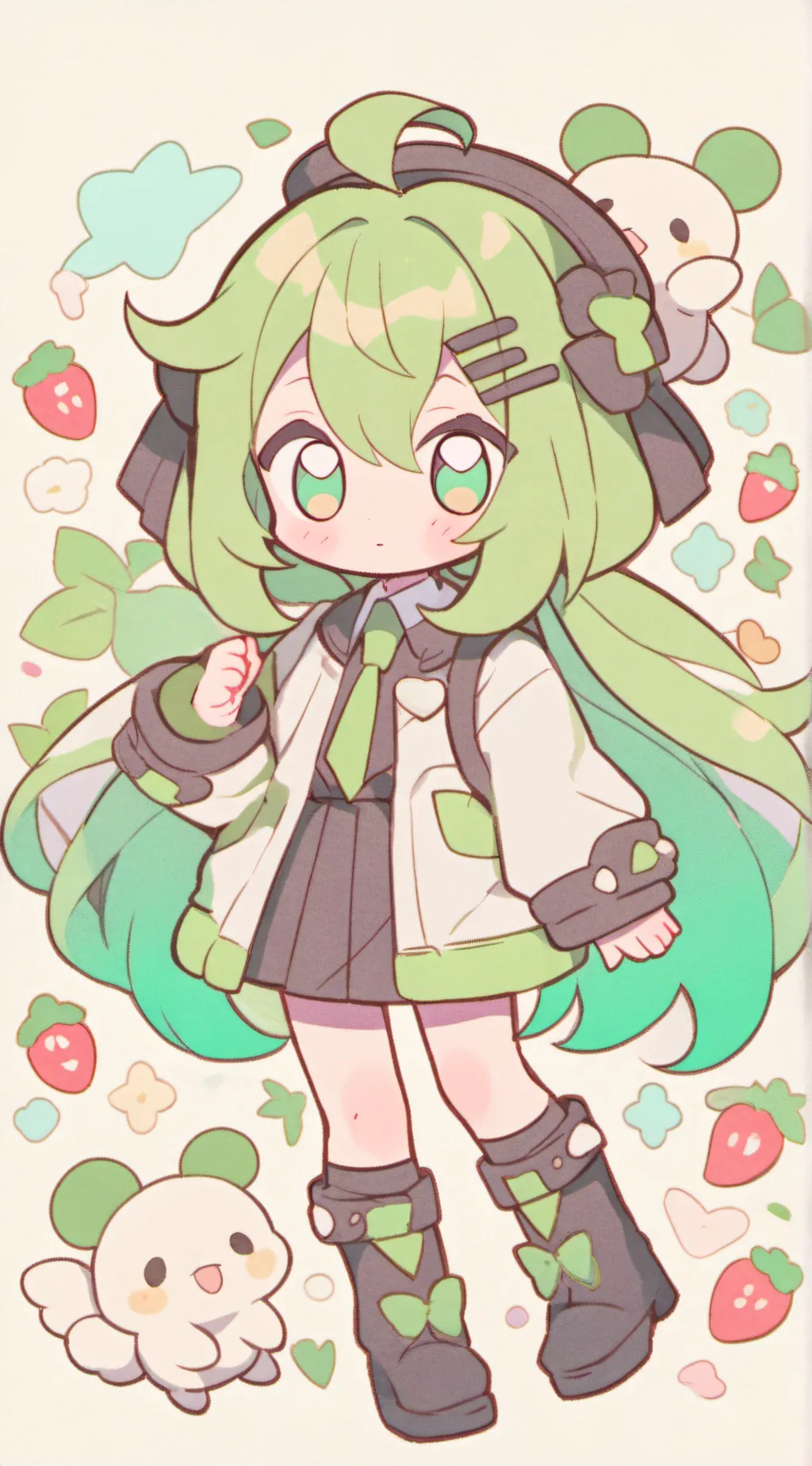 ai character: Naomi background