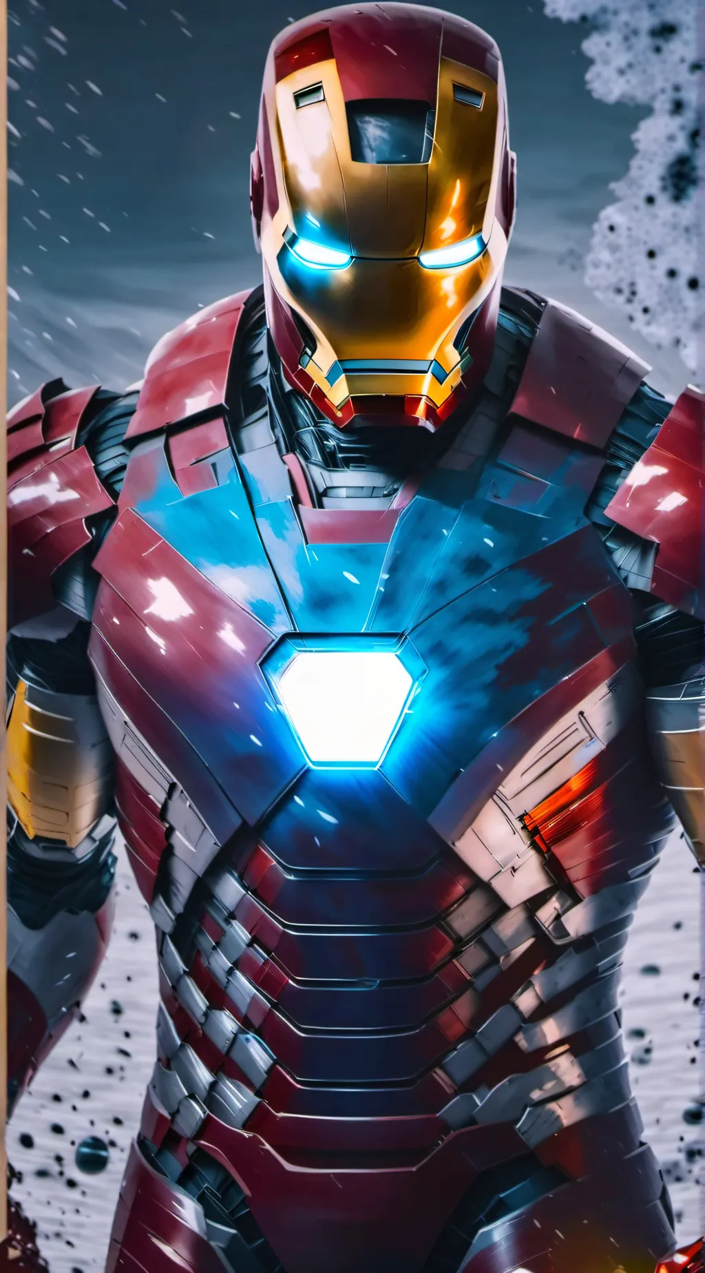ai character: Iron Man background