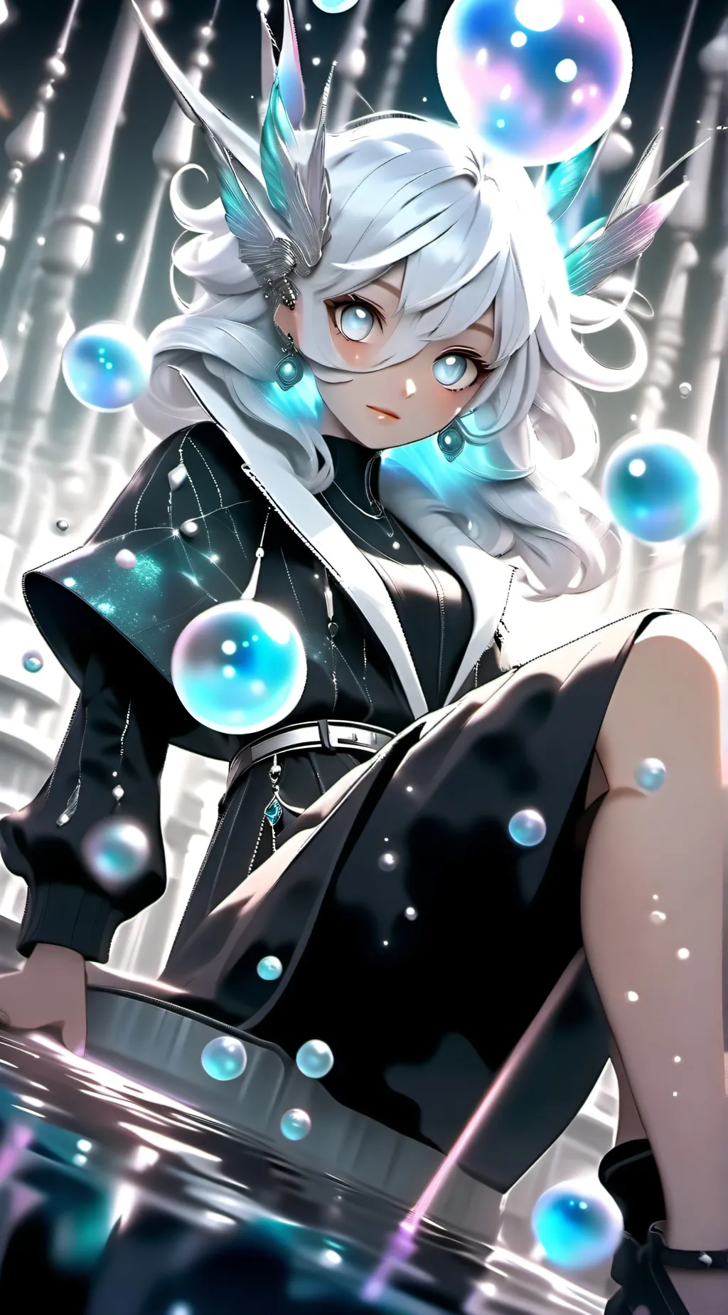 ai character: Luna  background