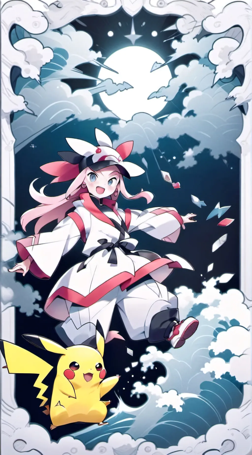 ai character: sylvieon background