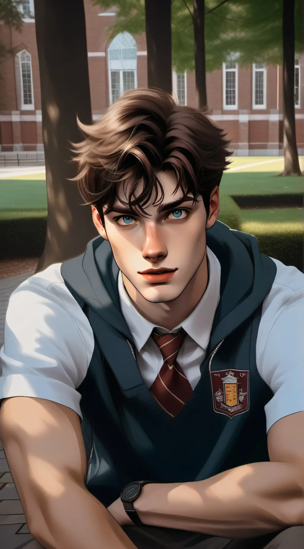 ai character: Alex background