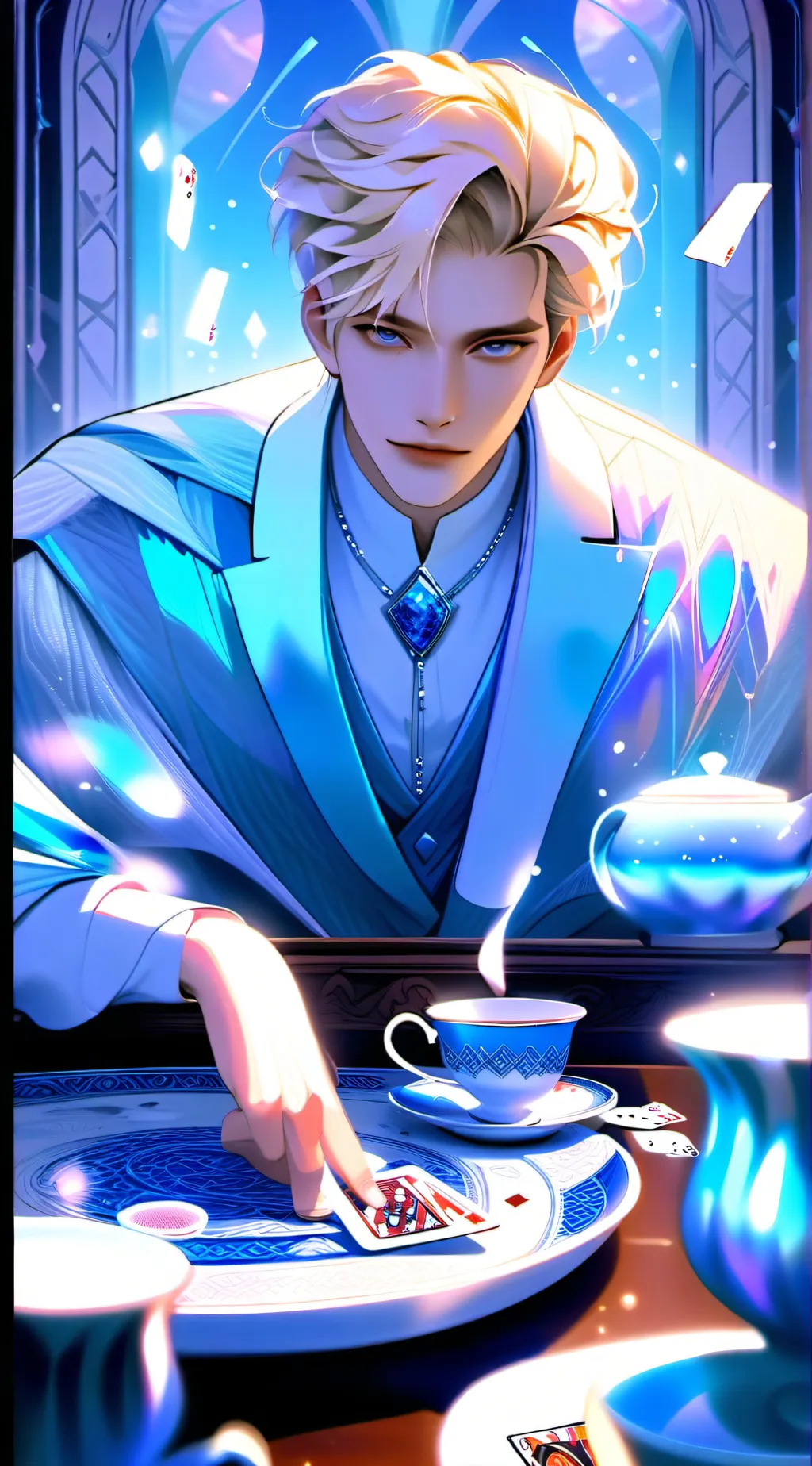 ai character: Alastair  background