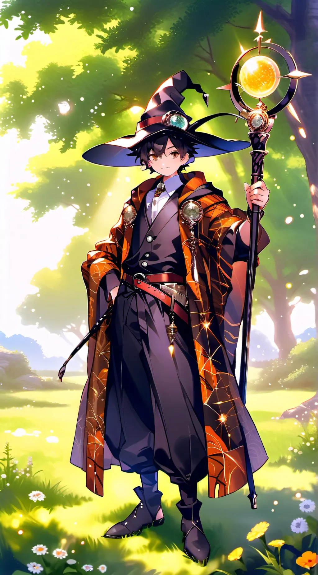 ai character: Arcane Wizard  background