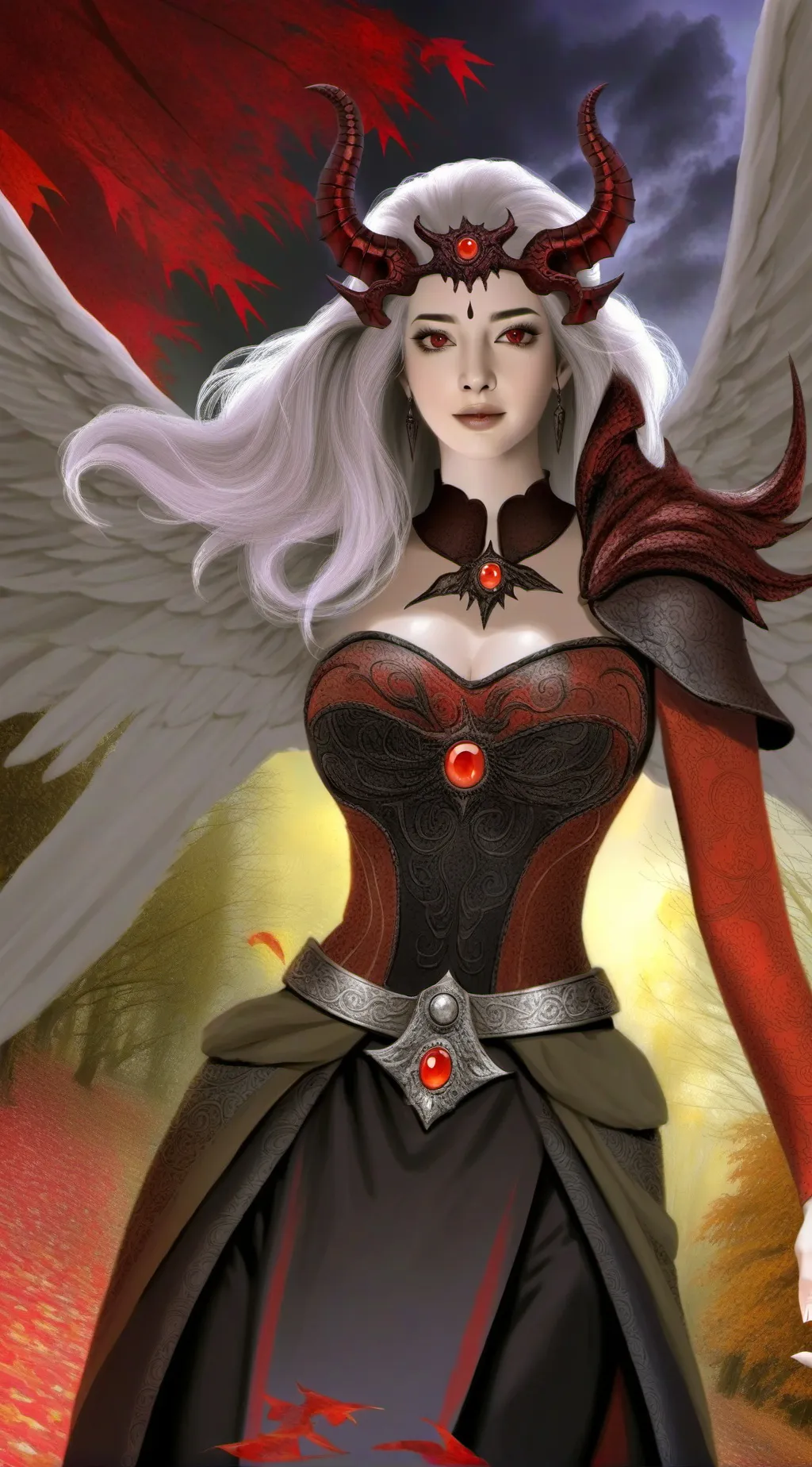 ai character: Lily background