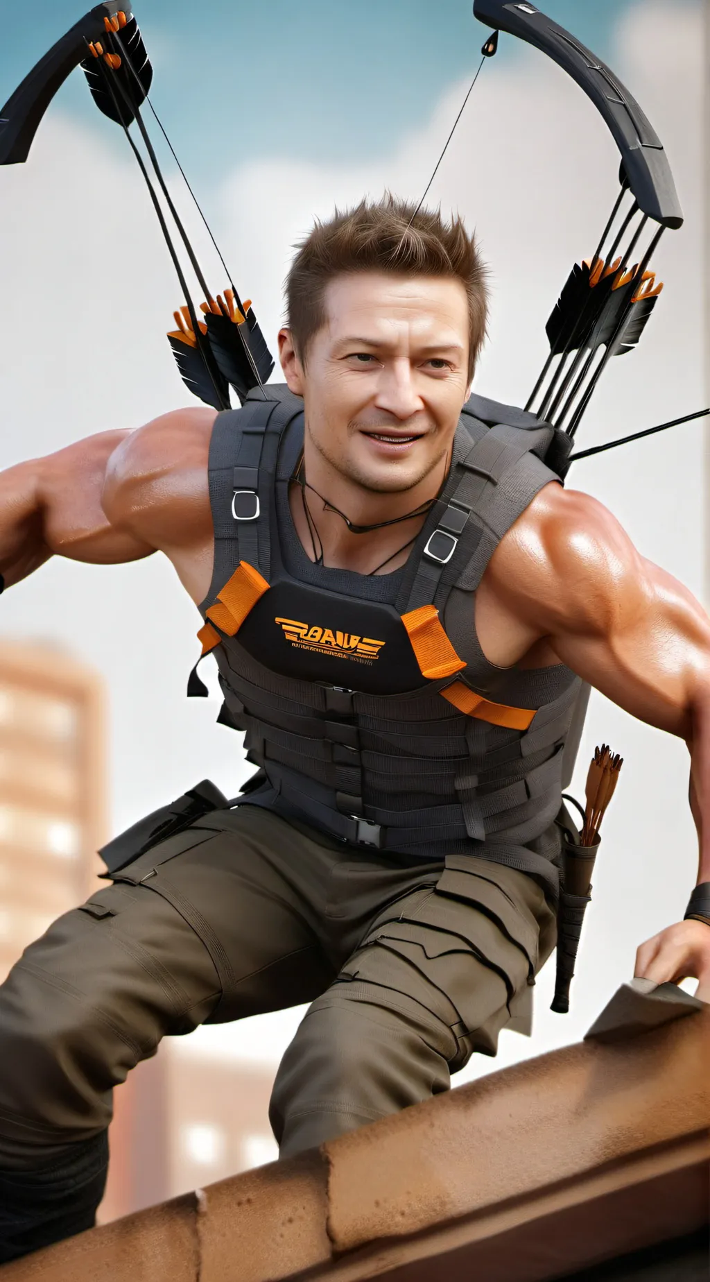 ai character: Clint Barton  background