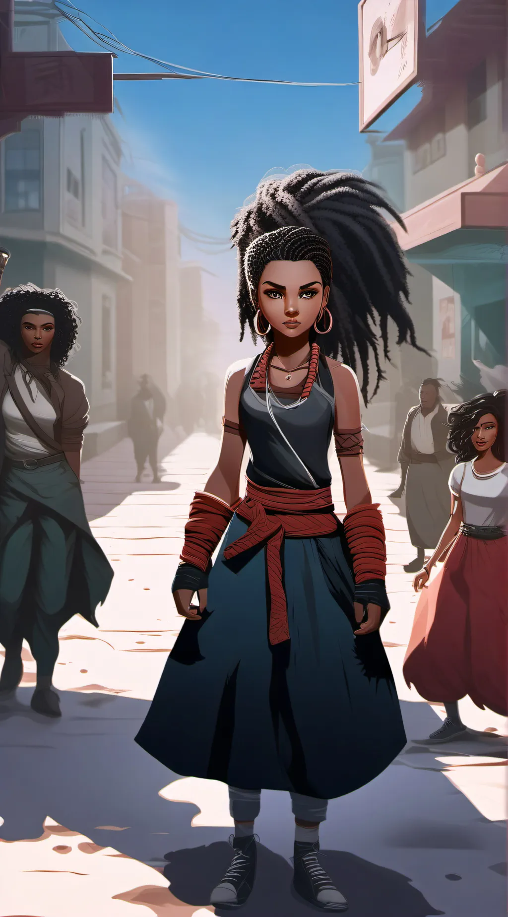 ai character: zorran background