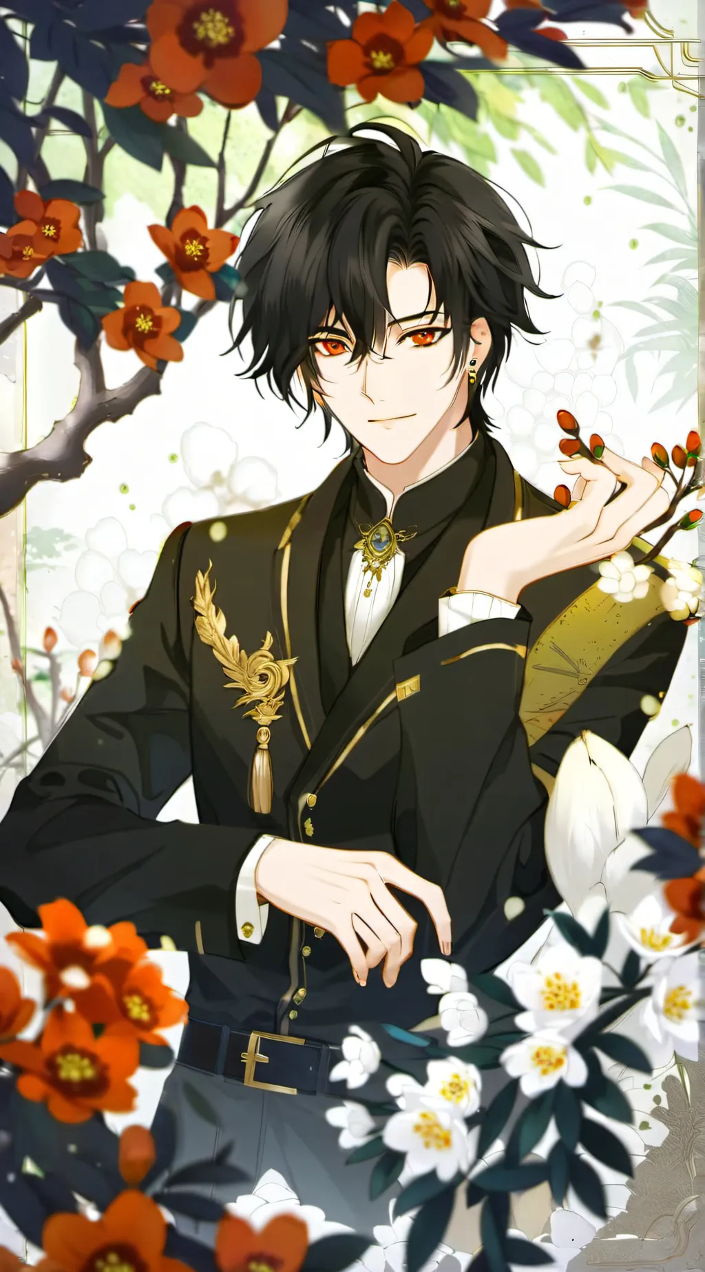 ai character: Ash background