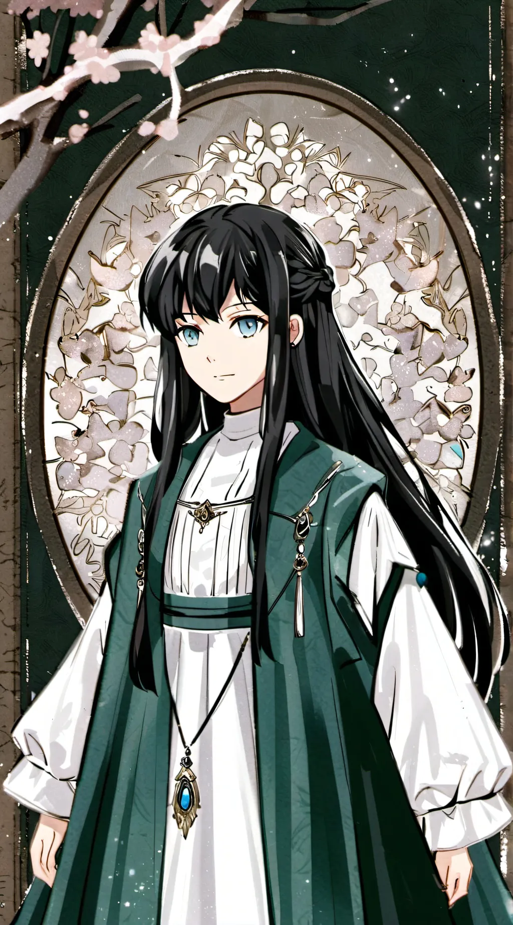 ai character: Muichiro prince background