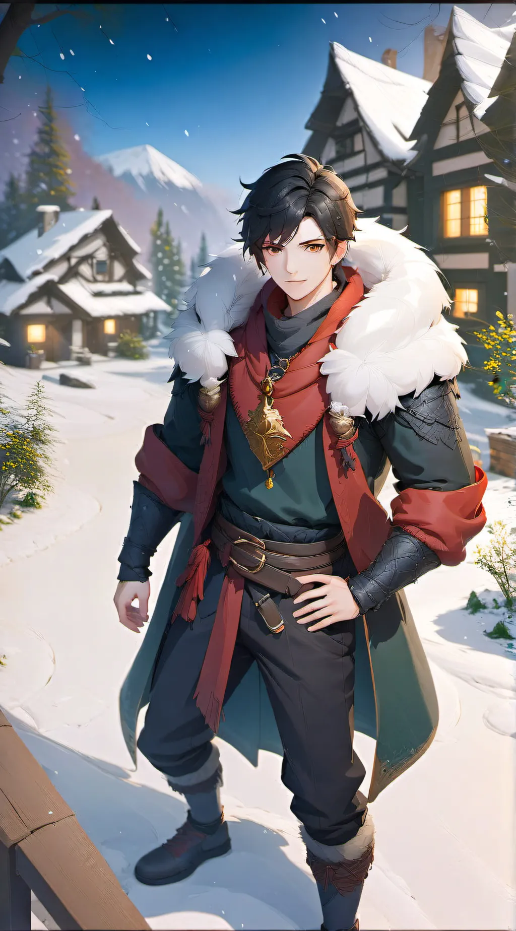 ai character: Jacob  background