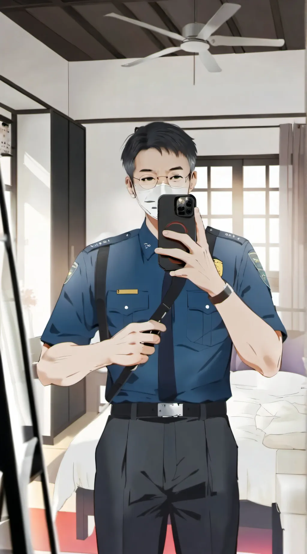 ai character: POLICE JAKE background