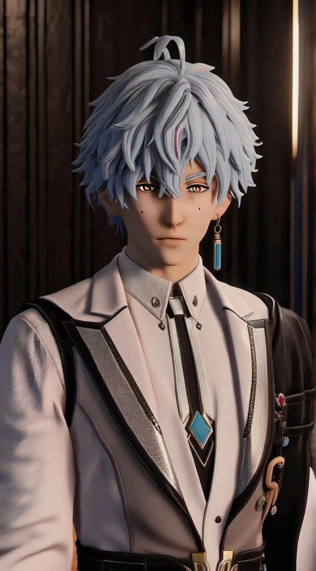 ai character: Tomura Shigiraki  background