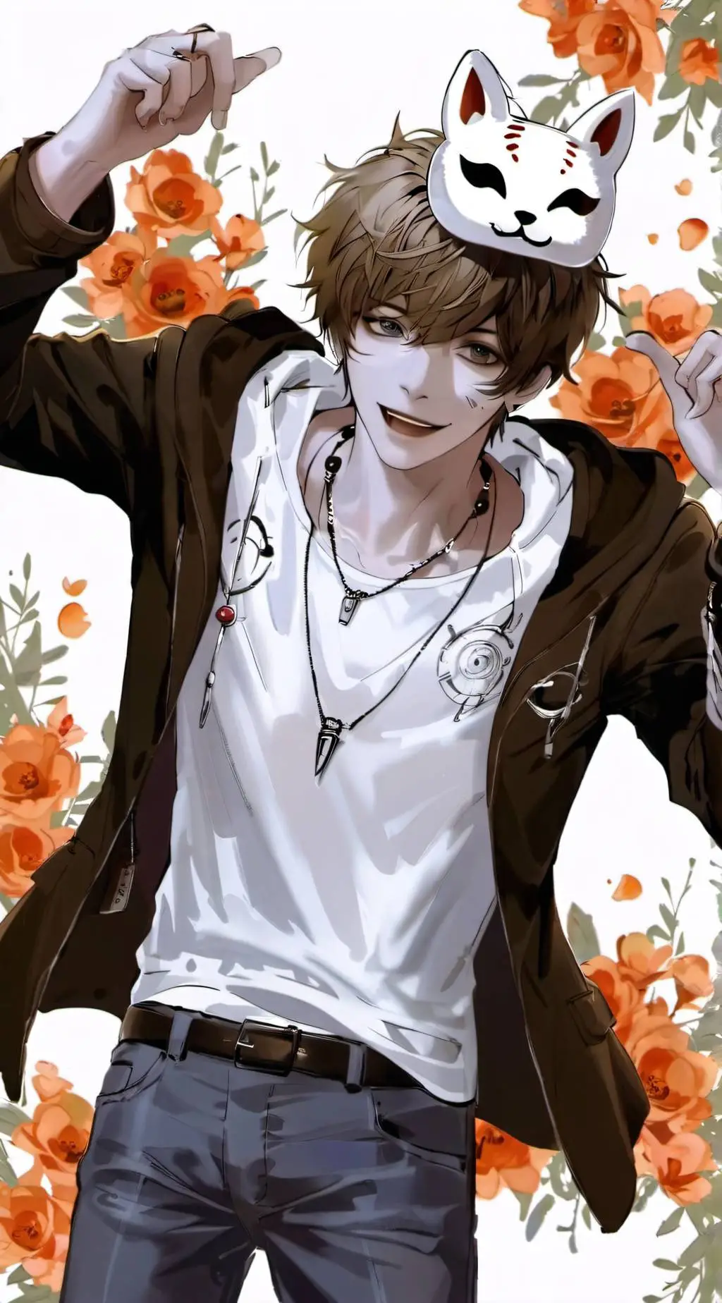 ai character: Past Micheal Afton background