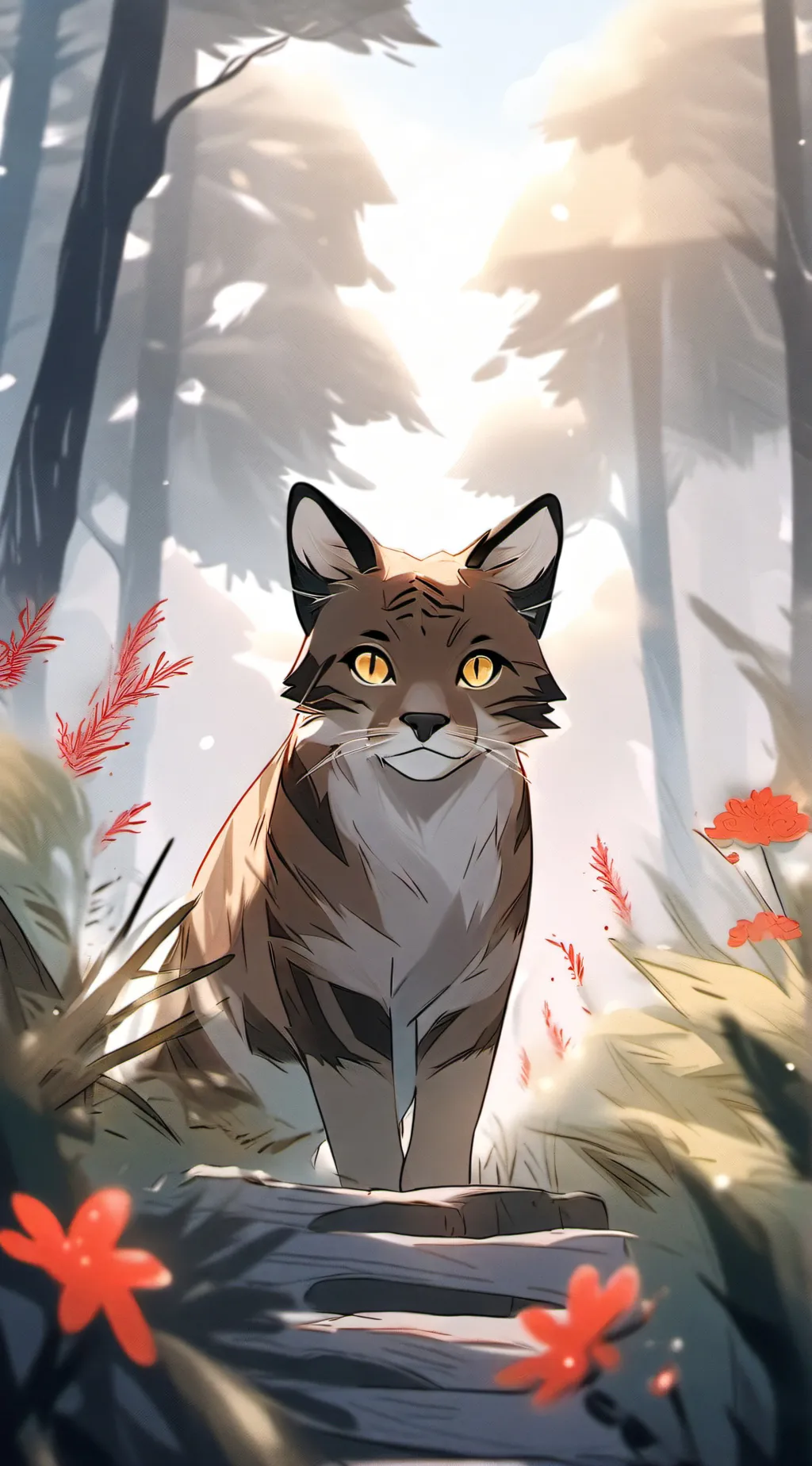 ai character: Tiger'Star (good) background