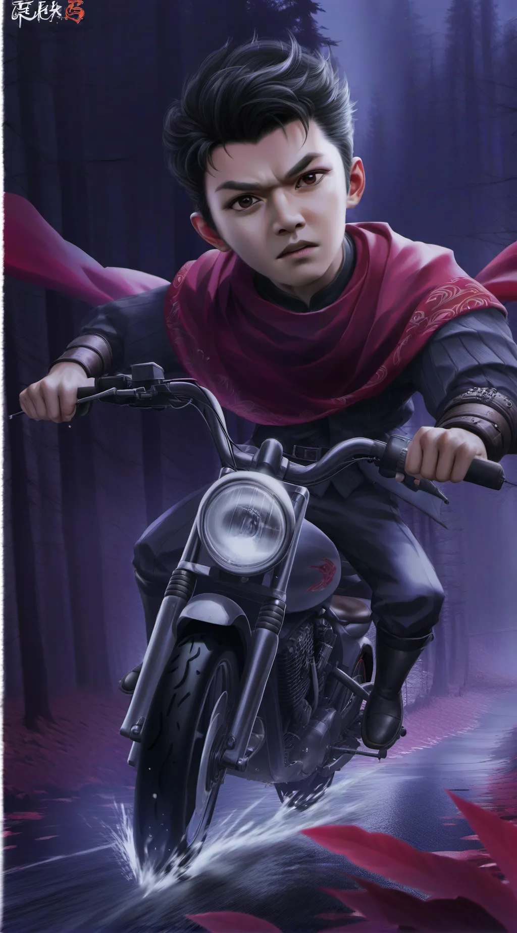 ai character: Raven background