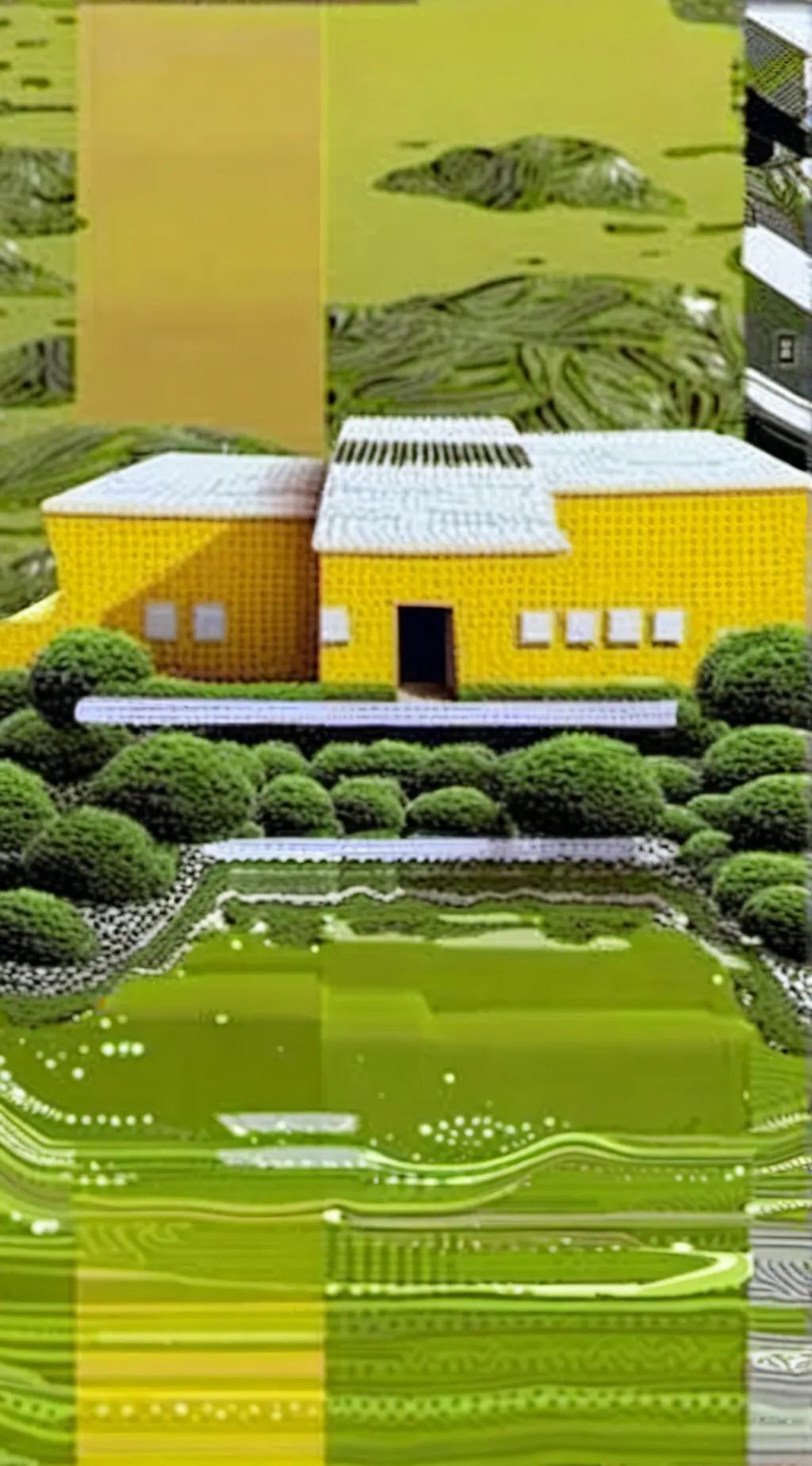 ai character: Demanted island background