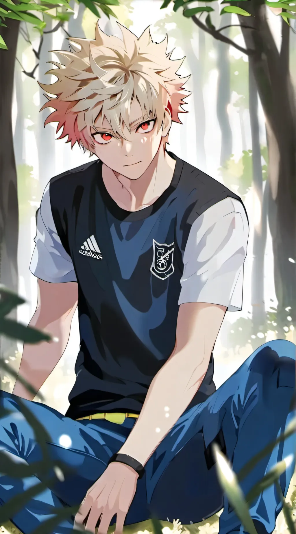 ai character: katsuki  background