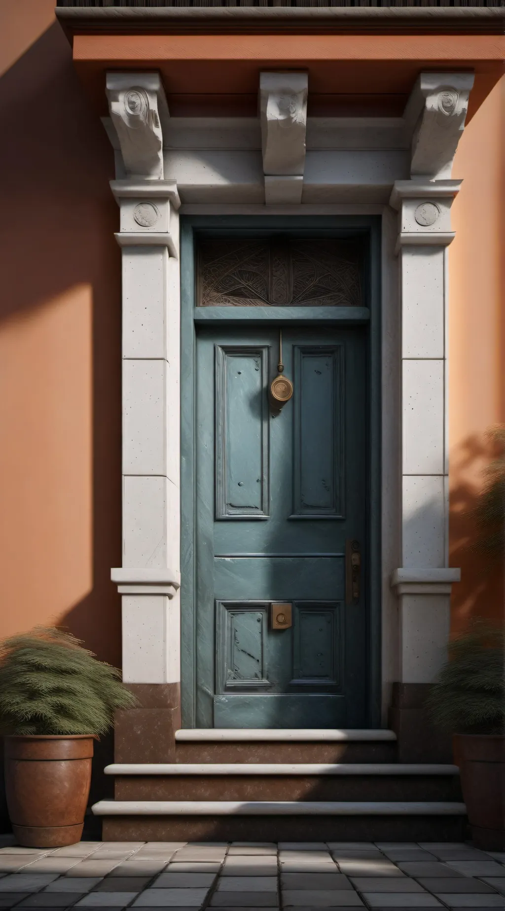 ai character: doors background