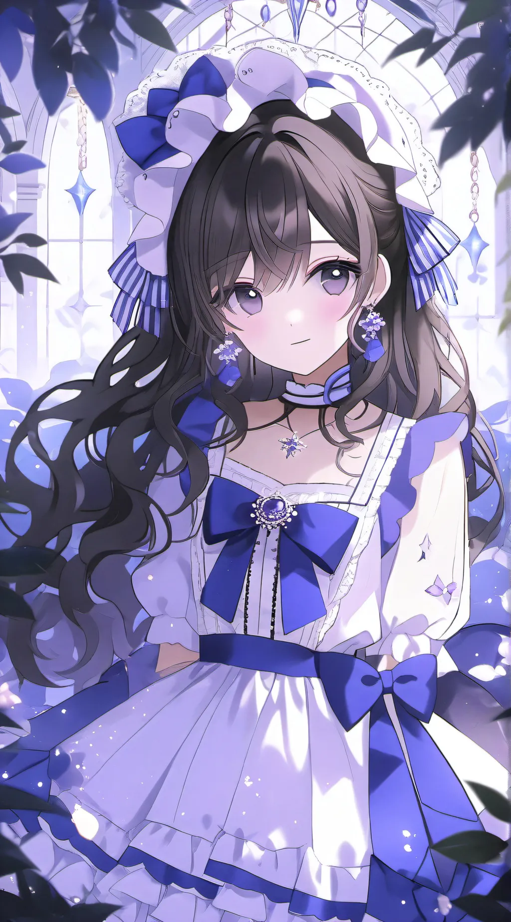 ai character: ✧BlueBerry!✧ background