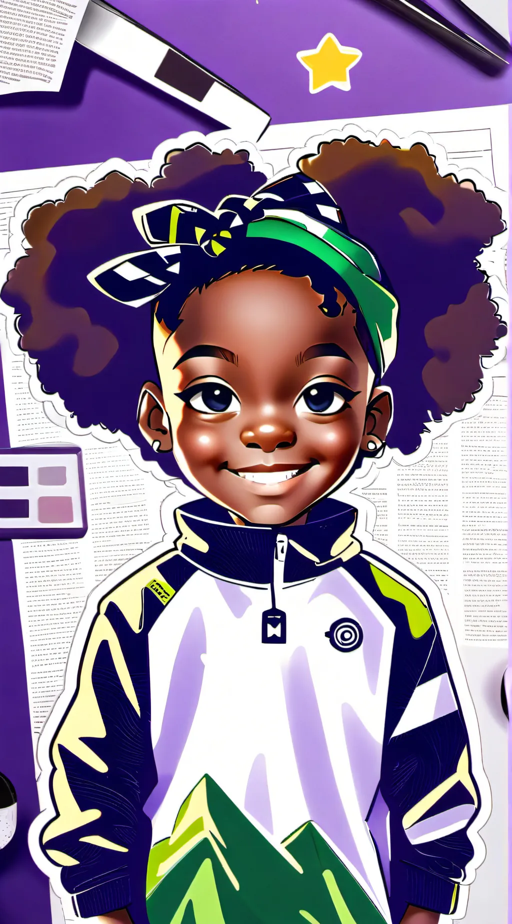 ai character: Cici background