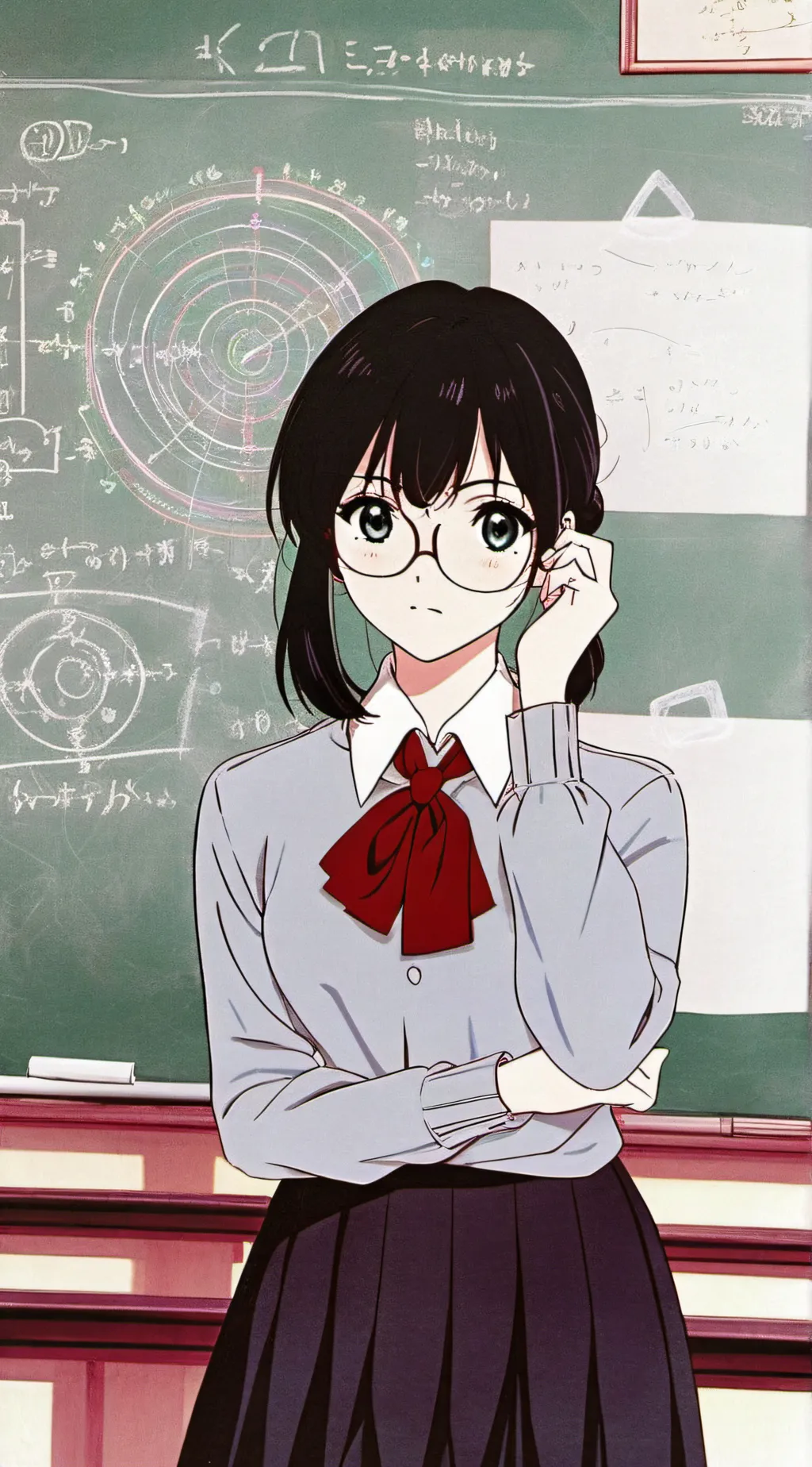 ai character: Ayame Shirayuki background