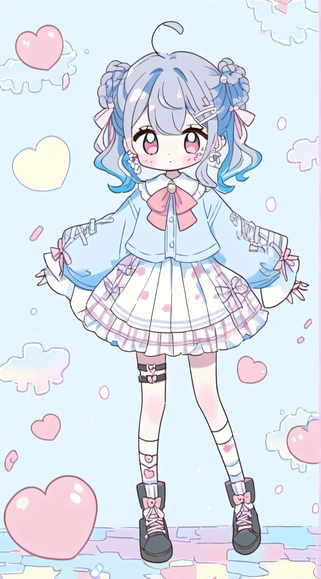 ai character: that trend background