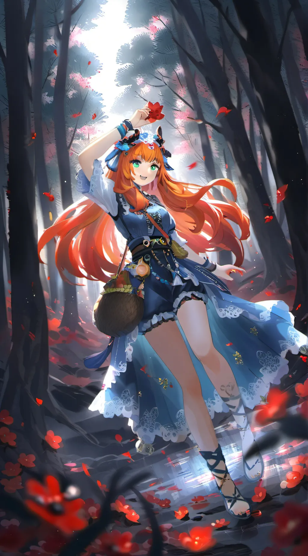 ai character: nillu background