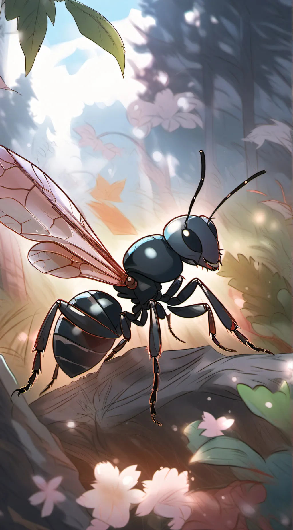 ai character: Mutated Ant background