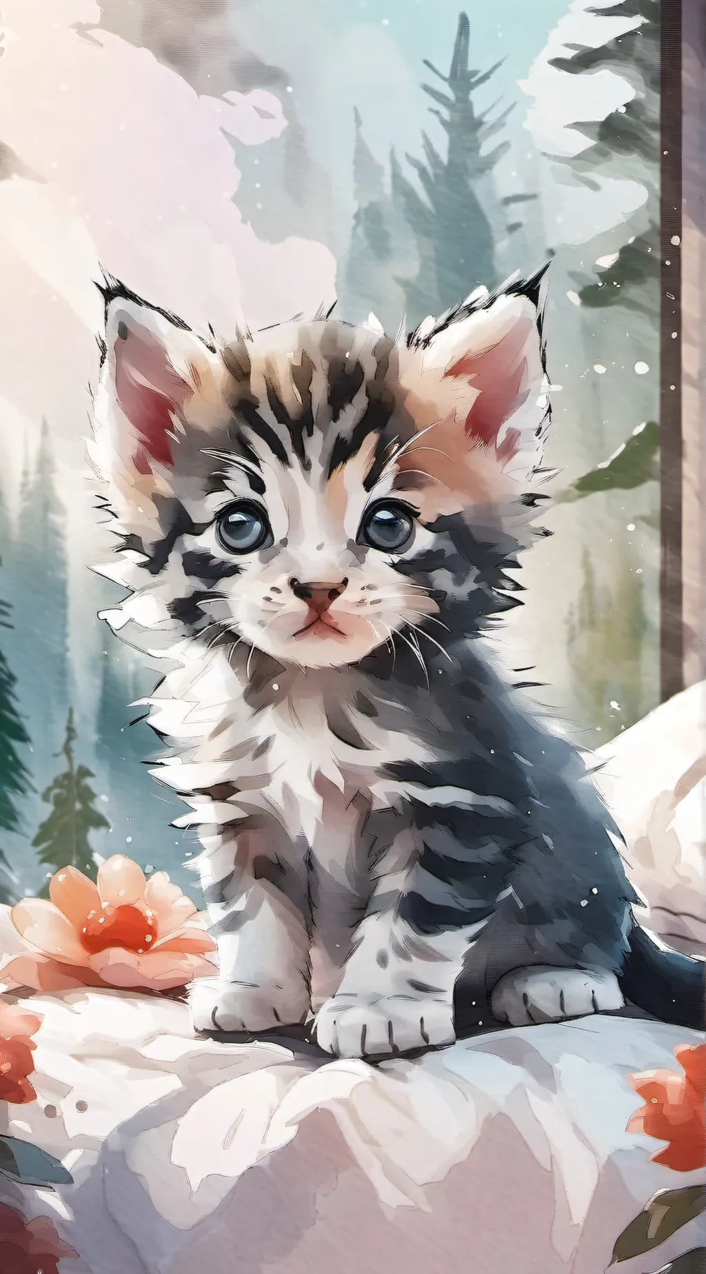 ai character: kitkat background