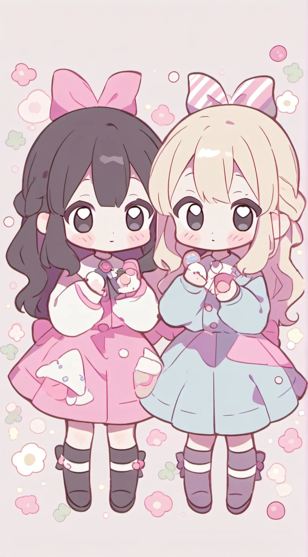 ai character: vicki & kendri background