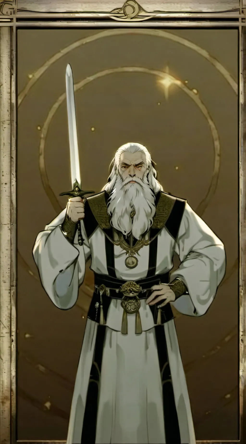 ai character: Arthur background