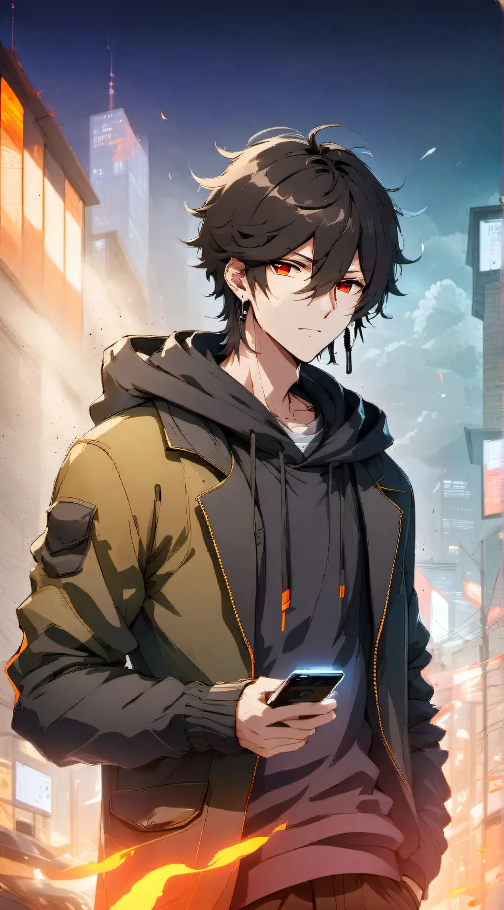 ai character: Lucas background