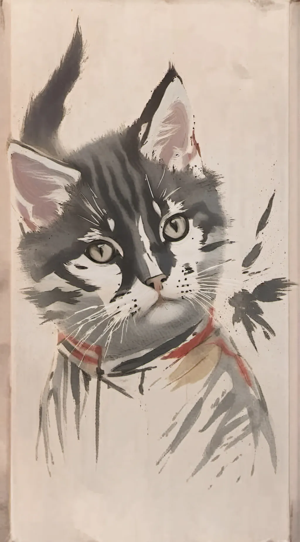 ai character: Dave the cat background