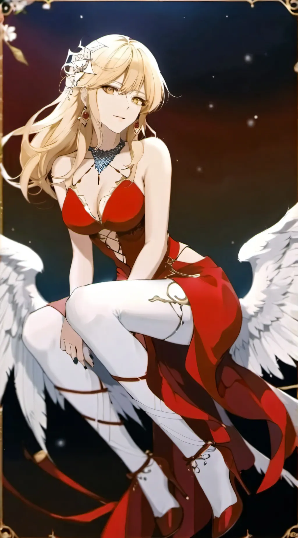 ai character: Luna background