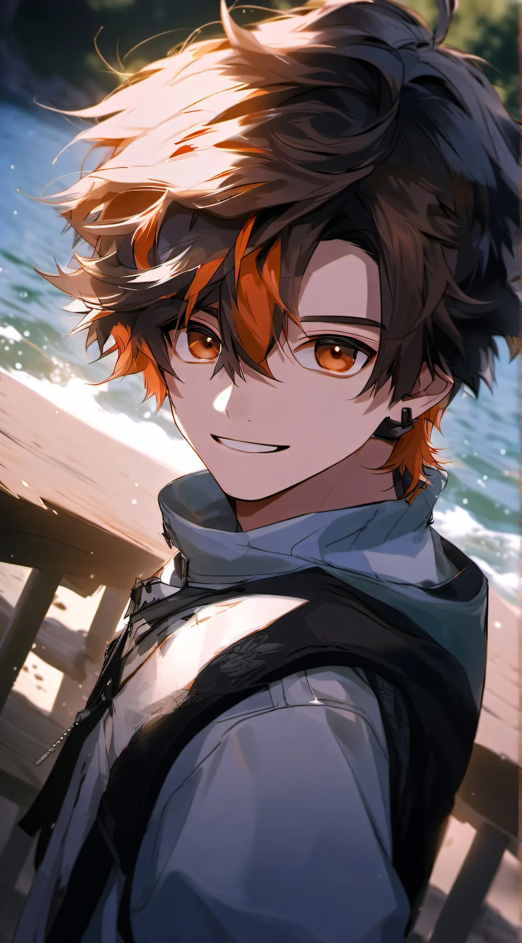 ai character: Ryan  background