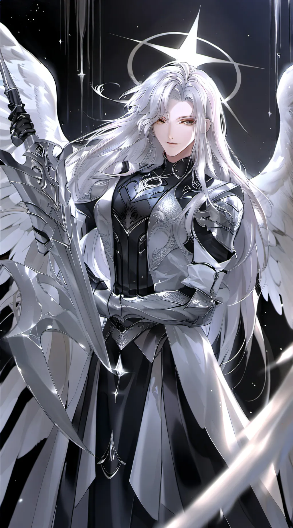 ai character: Archangel Alex  background