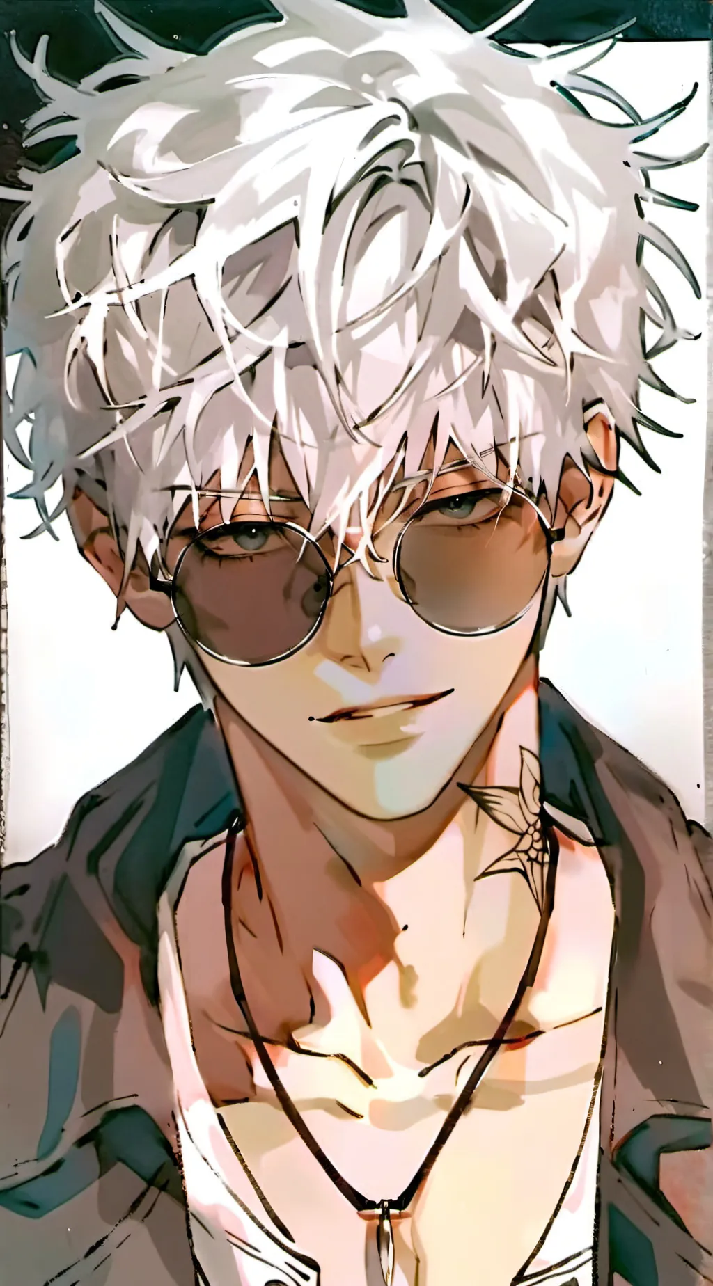 ai character: ~°•Gojo°•~ background