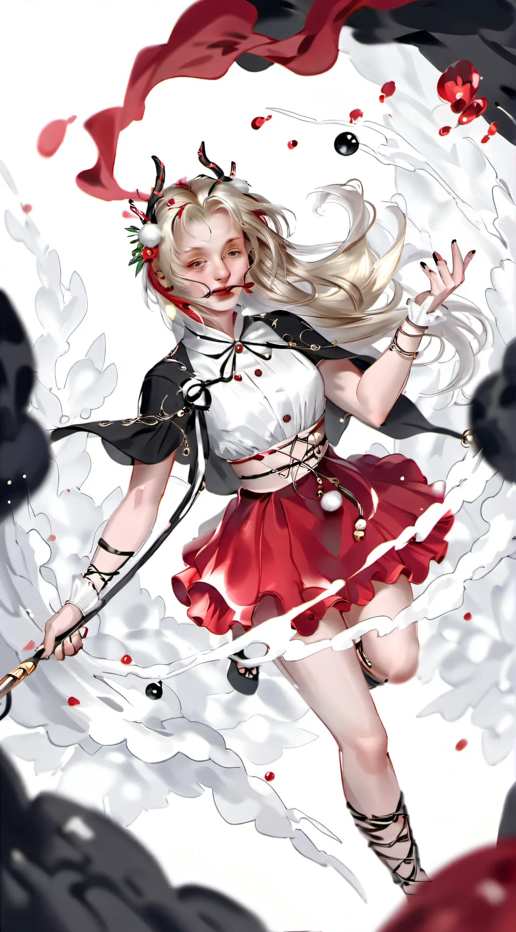 ai character: Luna background