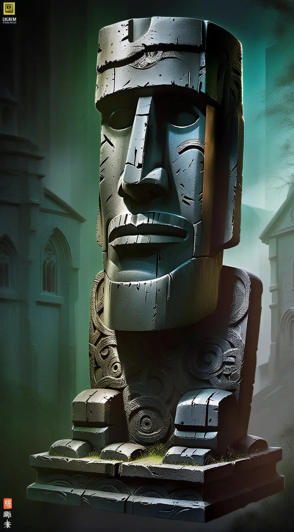 Talkie AI - Chat with Moai god